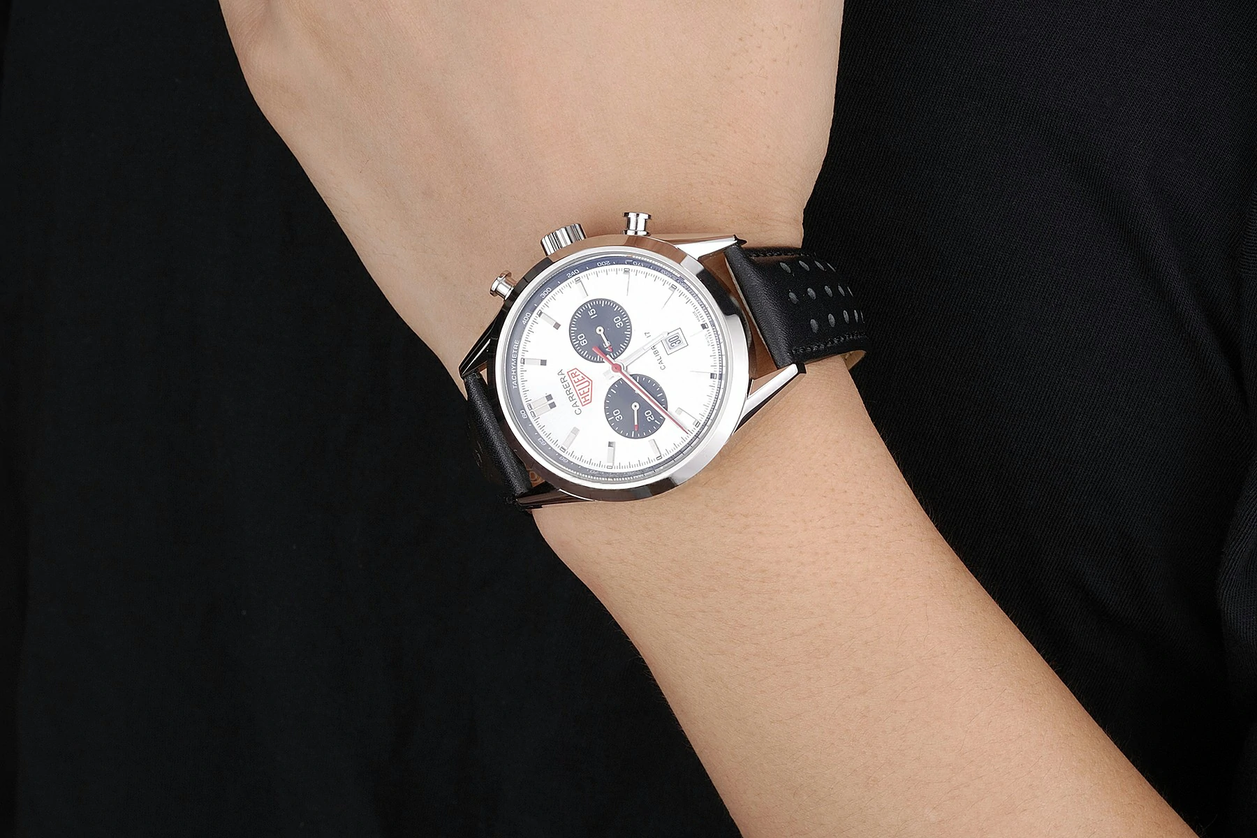 Tag Heuer Carrera Calibre 17 White Dial new118469