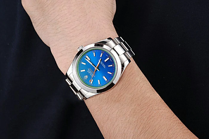 Rolex Milgauss Blue Dial Stainless Steel Case And Bezel new120981