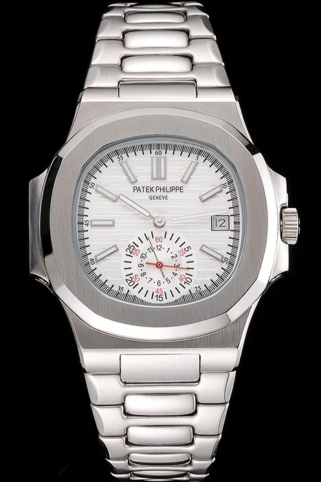 Patek Philippe Nautilus White Dial Stainless Steel Case And Bracelet new121970