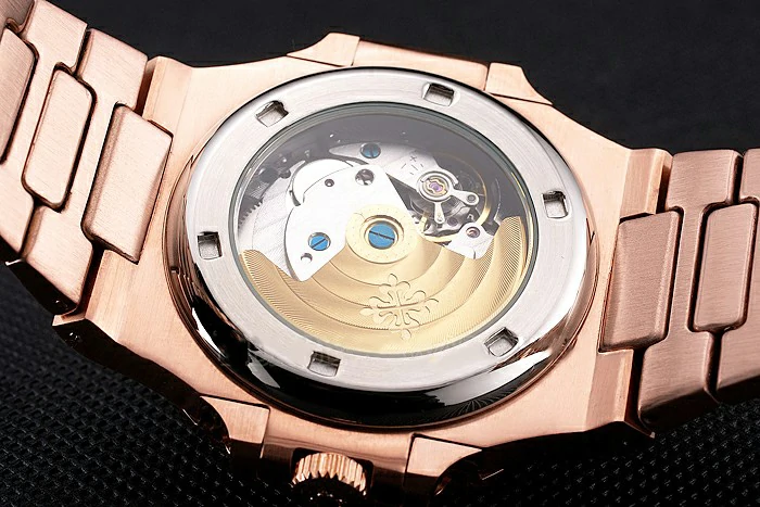 Patek Philippe Nautilus Gray Dial Rose Gold Case And Bracelet new121974