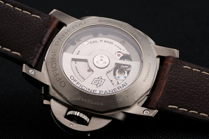 Panerai Luminor Marina 1950 3 Days Brown Dial Stainless Steel Case Brown Leather Strap new122093