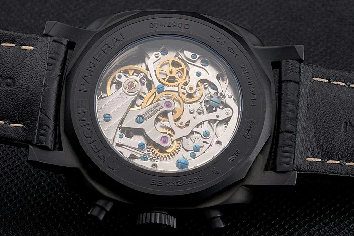 Panerai Radiomir 1940 Black Dial Black Ionized Case Black Leather Strap new122233