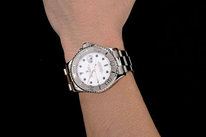 Rolex Yacht Master White Dial Stainless Steel Case And Bracelet new122492