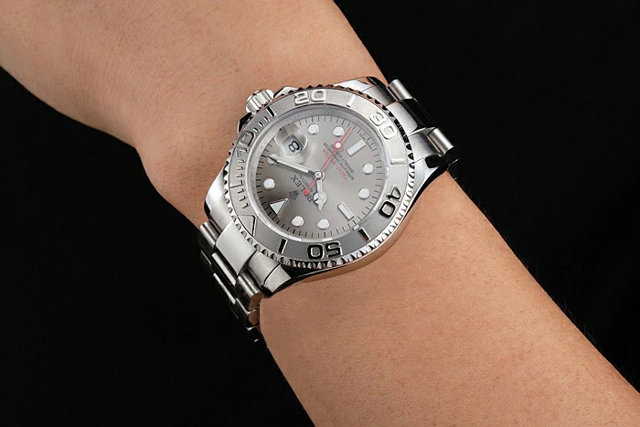 Rolex Yacht Master Gray Dial Stainless Steel Case And Bracelet new123001