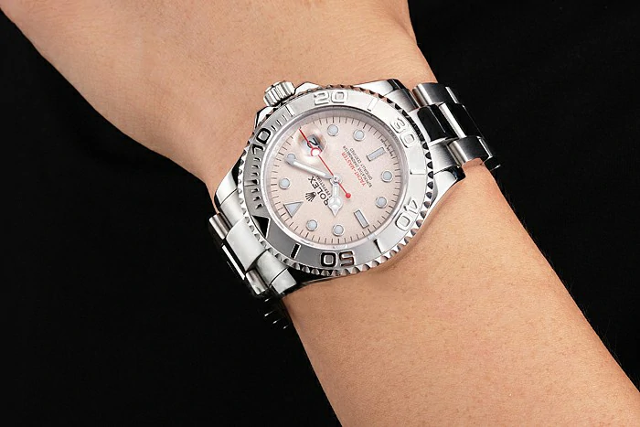 Rolex Yacht Master Champagne Dial Stainless Steel Case And Bracelet new123002