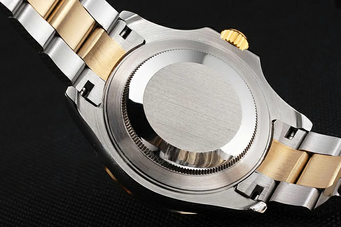 Rolex Yacht Master White Dial Gold Bezel Stainless Steel Case Two Tone Bracelet new123003