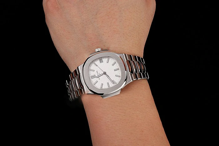 Patek Philippe Nautilus White Dial Stainless Steel Bracelet new124562
