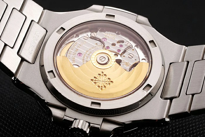 Patek Philippe Nautilus Black Blue Dial Stainless Steel Bracelet new124564
