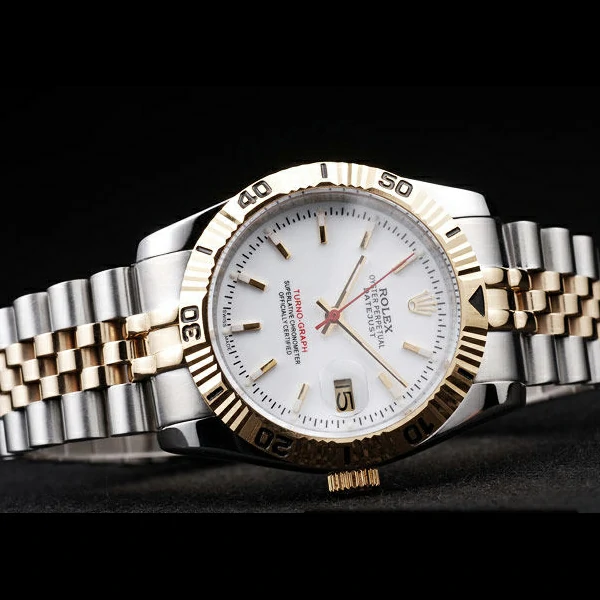 Rolex Datejust Two Tone Stainless Steel Gold Plated new58012