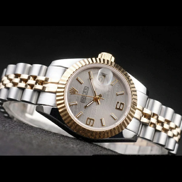 Rolex Datejust Two Tone Stainless Steel Yellow Gold Plated new58015