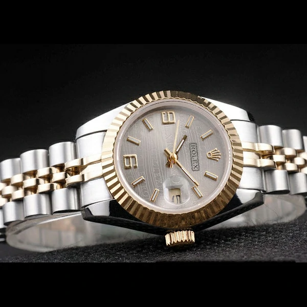 Rolex Datejust Two Tone Stainless Steel Yellow Gold Plated new58015