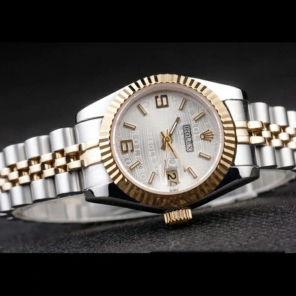 Rolex Datejust Two Tone Stainless Steel Yellow Gold Plated new58016