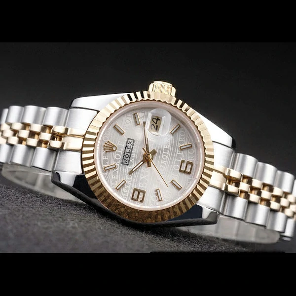 Rolex Datejust Two Tone Stainless Steel Yellow Gold Plated new58016
