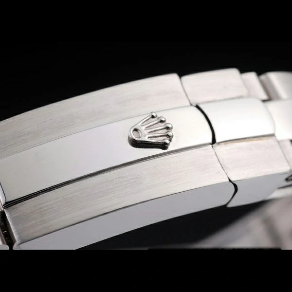Rolex Datejust Polished Stainless Steel Silver Flowers Dial Diamond Plated new58023