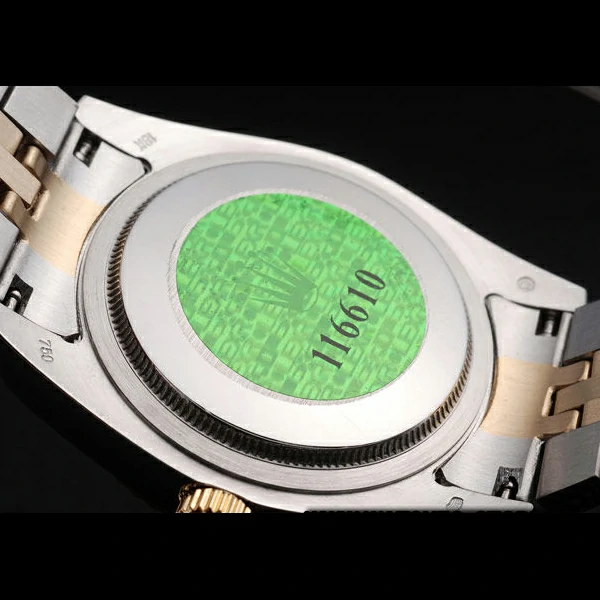 Rolex DateJust Two Tone Stainless Steel Gold Plated Silver Dial new58029