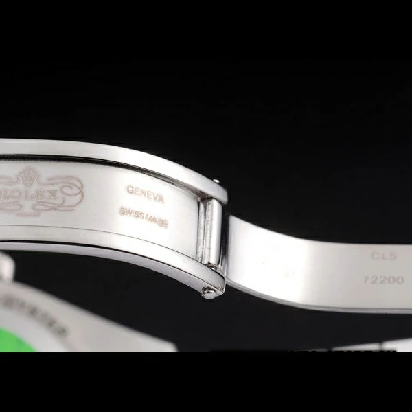 Rolex Day Date Polished Stainless Steel White Dial new58033