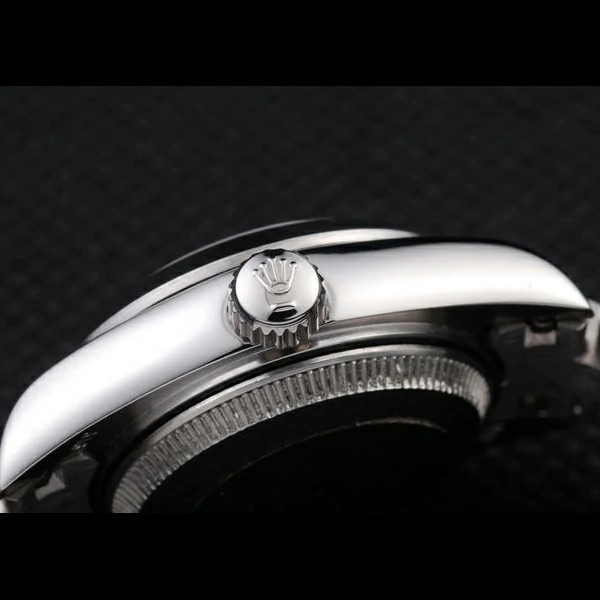 Rolex Explorer Polished Stainless Steel Black Dial new58039