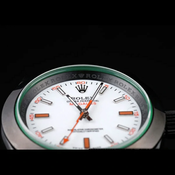 Rolex Milgauss Pro Hunter Tinted Green Saphire White Dial new58041