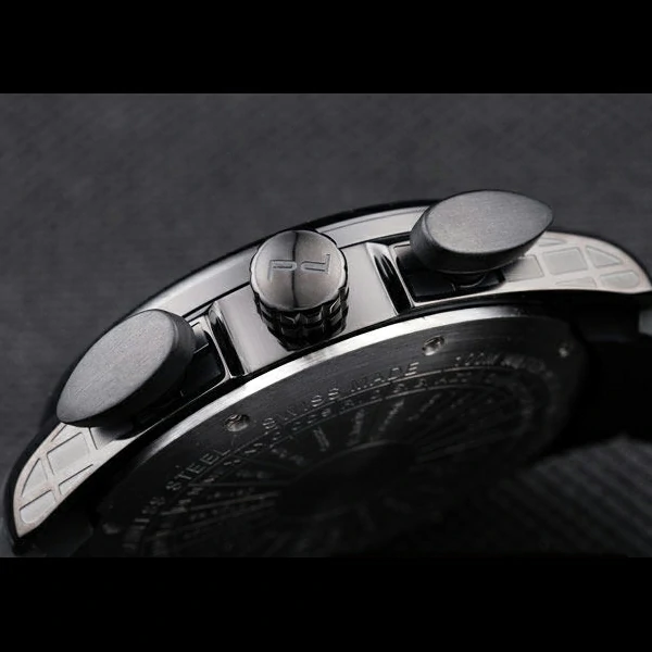 Porsche Regulator Power Reserve Black Case Red Dial new58116