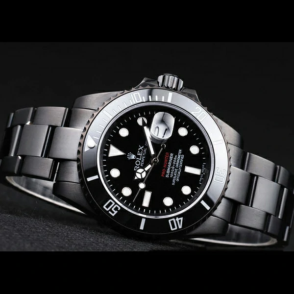 Rolex Submariner Pro Hunter Black Steel Strap Black Dial new58152