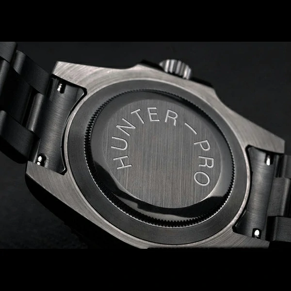 Rolex Submariner Pro Hunter Black Steel Strap Black Dial new58152