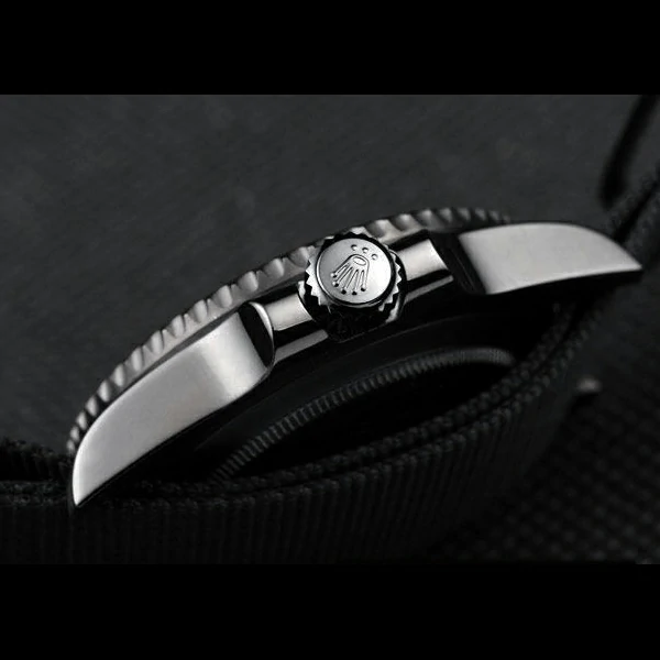 Rolex Submariner Pro Hunter Black Fabric Strap Black Dial new58154