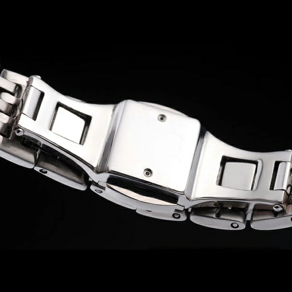 Piaget Traditional Stainless Steel Case Double Studded Minute Markers Silver Dial new58235