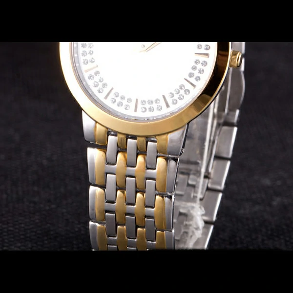 Piaget Traditional Gold Case Double Studded Minute Markers White Dial new58239