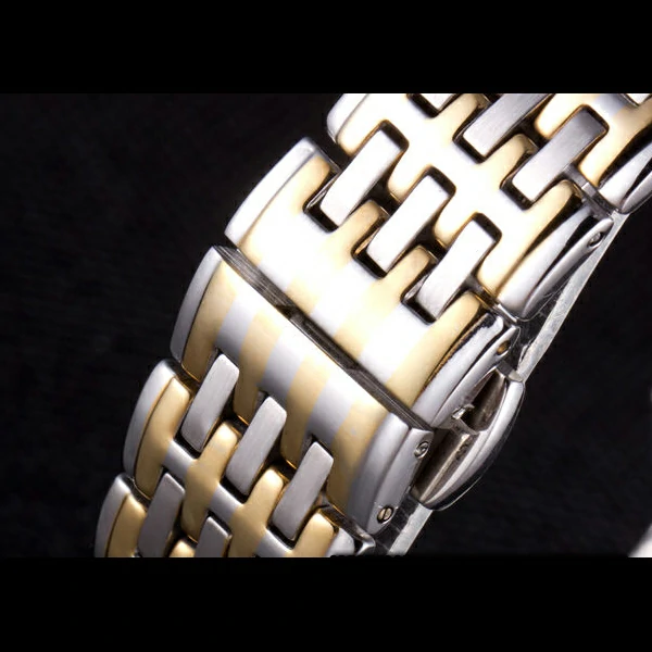Piaget Traditional Gold Case Double Studded Minute Markers White Dial new58239
