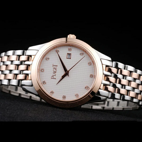 Piaget Dancer Rose Gold Case White Checkered Dial new58242