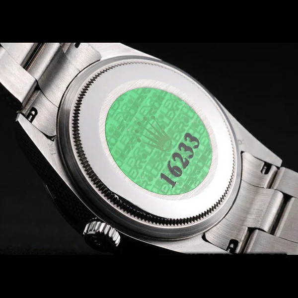 Rolex Datejust Stainless Steel Silver Flowers Dial Diamond Plated new58418