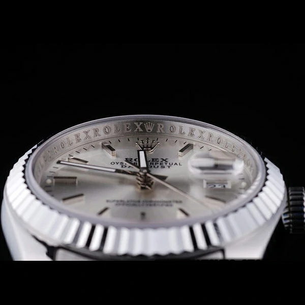 Rolex Datejust Silver Dial Ribbed Bezel new58638