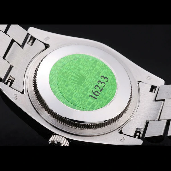 Rolex Datejust Diamonds Black Dial Ribbed Bezel new58650