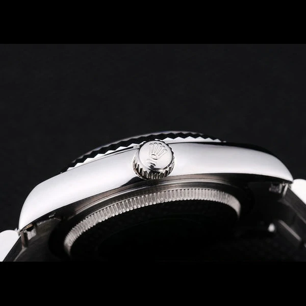 Rolex Datejust Diamonds Black Dial Ribbed Bezel new58650