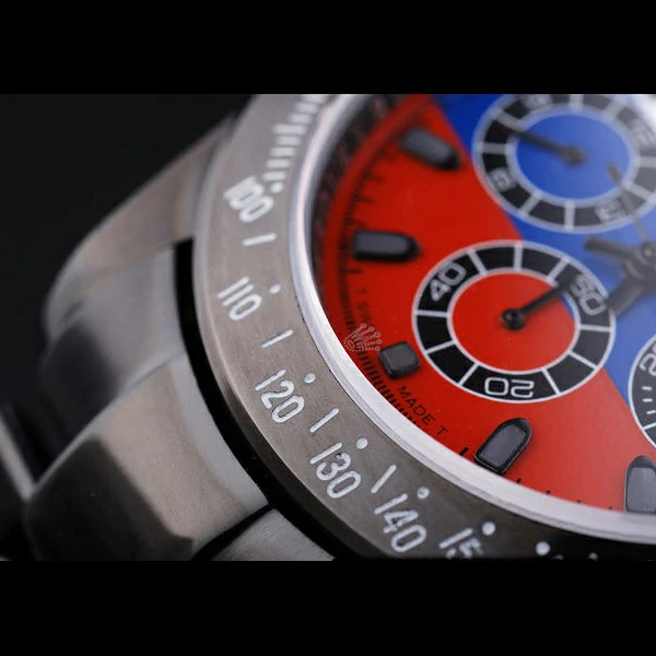 Rolex Cosmograph Daytona Black Bracelet Russian Flag Dial new58653