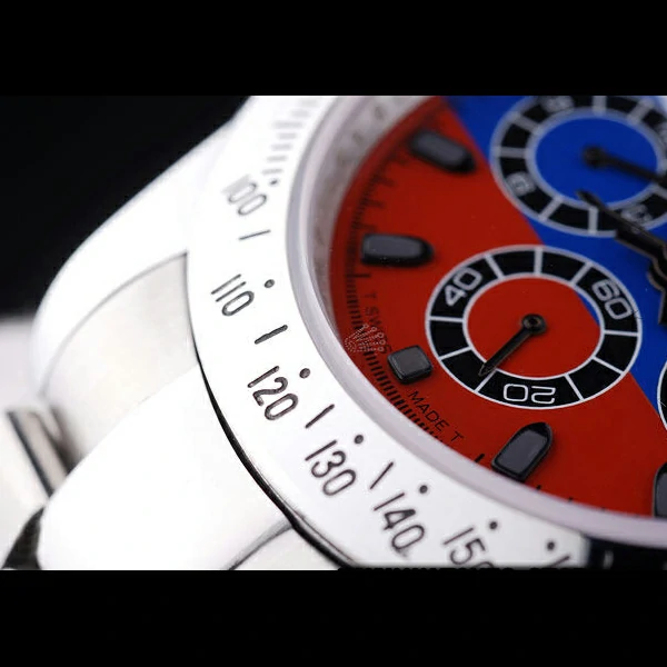 Rolex Cosmograph Daytona Silver Bracelet Russian Flag Dial new58654