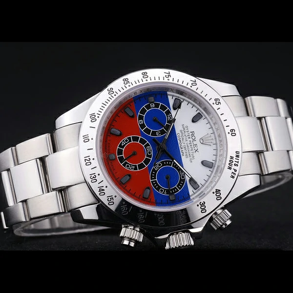 Rolex Cosmograph Daytona Silver Bracelet Russian Flag Dial new58654
