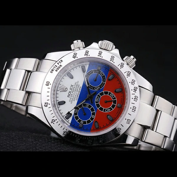 Rolex Cosmograph Daytona Silver Bracelet Russian Flag Dial new58654