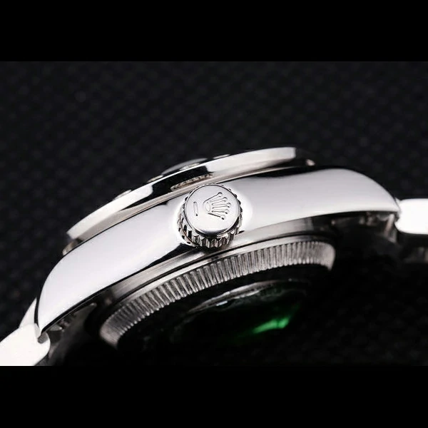 Rolex Datejust Polished Silver Diamonds Bezel Silver Dial new58655