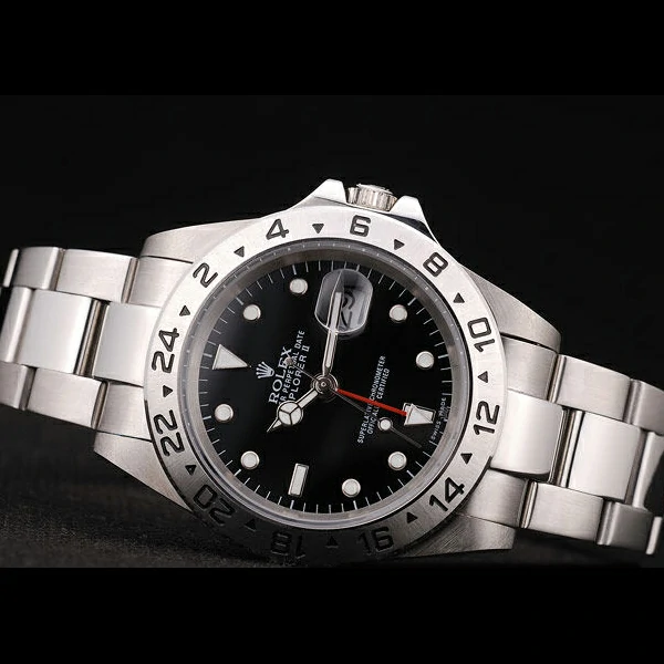 Rolex Explorer Stainless Steel Tachymeter Black Dial new58671
