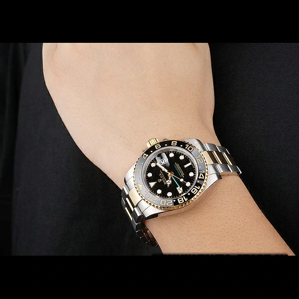 Rolex GMT Master II Black Ceramic Tachymeter Black Dial new58674
