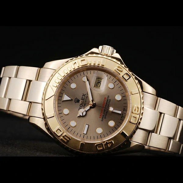 Rolex Yacht Master Gold Tachymeter Gold Dial new58677
