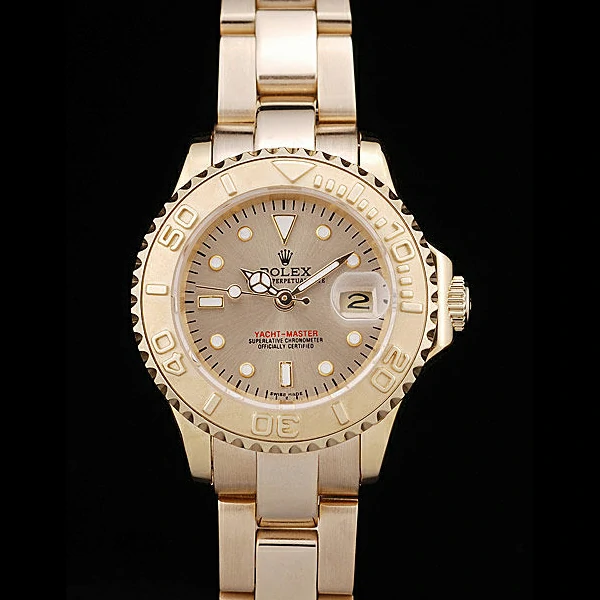Rolex Yacht Master Gold Tachymeter Gold Dial new58683