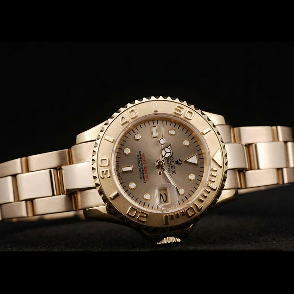 Rolex Yacht Master Gold Tachymeter Gold Dial new58683