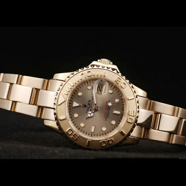 Rolex Yacht Master Gold Tachymeter Gold Dial new58683