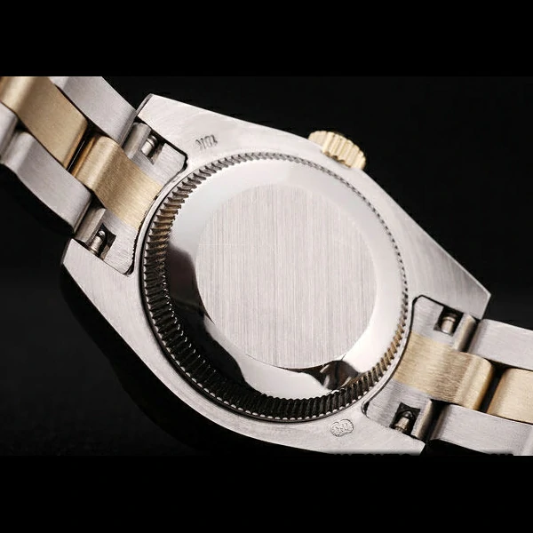 Rolex DateJust Brushed Stainless Steel Case White Dial Diamond Plated new58685