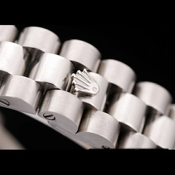Rolex DateJust Brushed Stainless Steel Diamond Plated Case White Dial Diamond Plated Bezel new58686