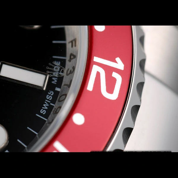 Rolex GMT Master II Blue red Ceramic Bezel Black Dial Tachymeter new58719