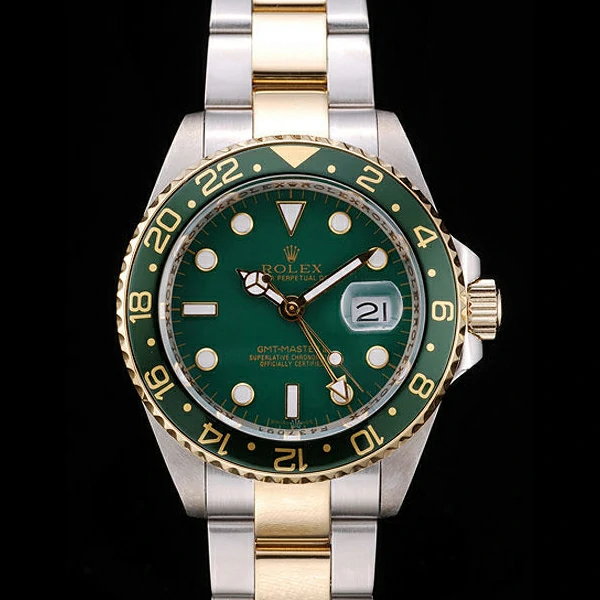 Rolex GMT Master II Green Ceramic Bezel Green Dial Tachymeter new58722