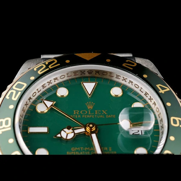 Rolex GMT Master II Green Ceramic Bezel Green Dial Tachymeter new58722